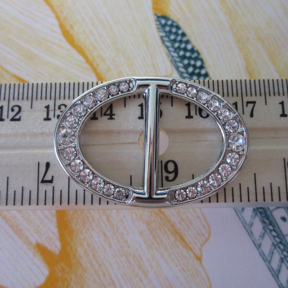 Women Scarf ring in color silver - Picture 4 of 4